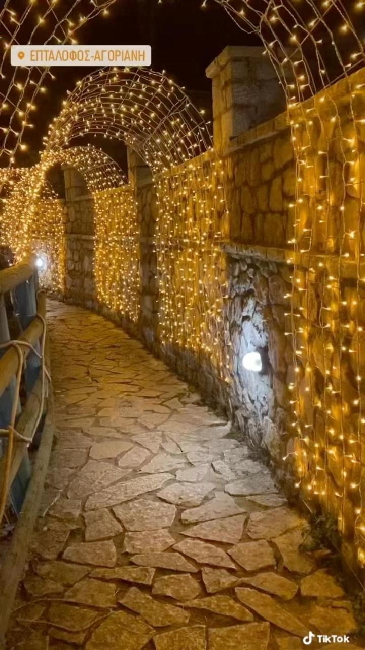 Asimina Guesthouse, Eptalofos Parnassos Bagian luar foto