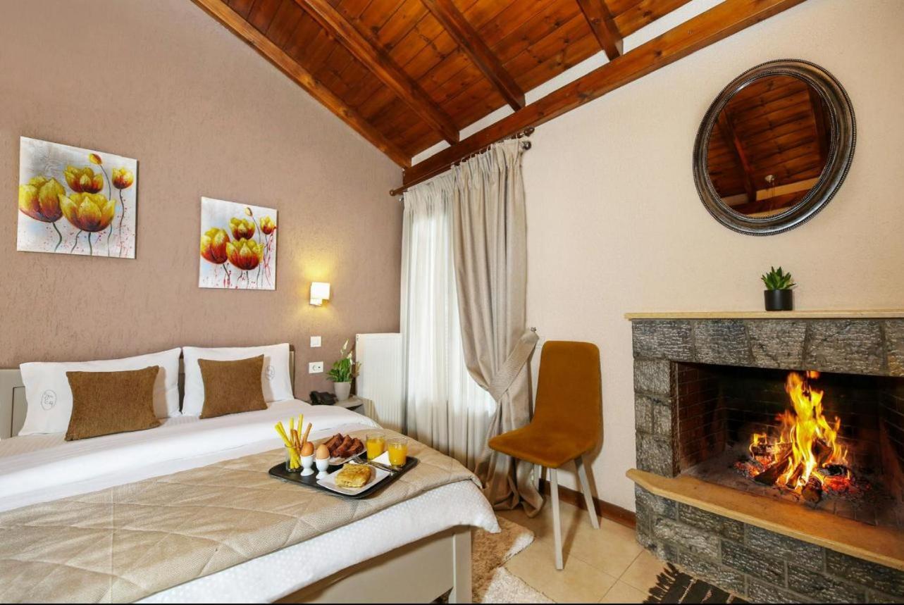 Asimina Guesthouse, Eptalofos Parnassos Bagian luar foto