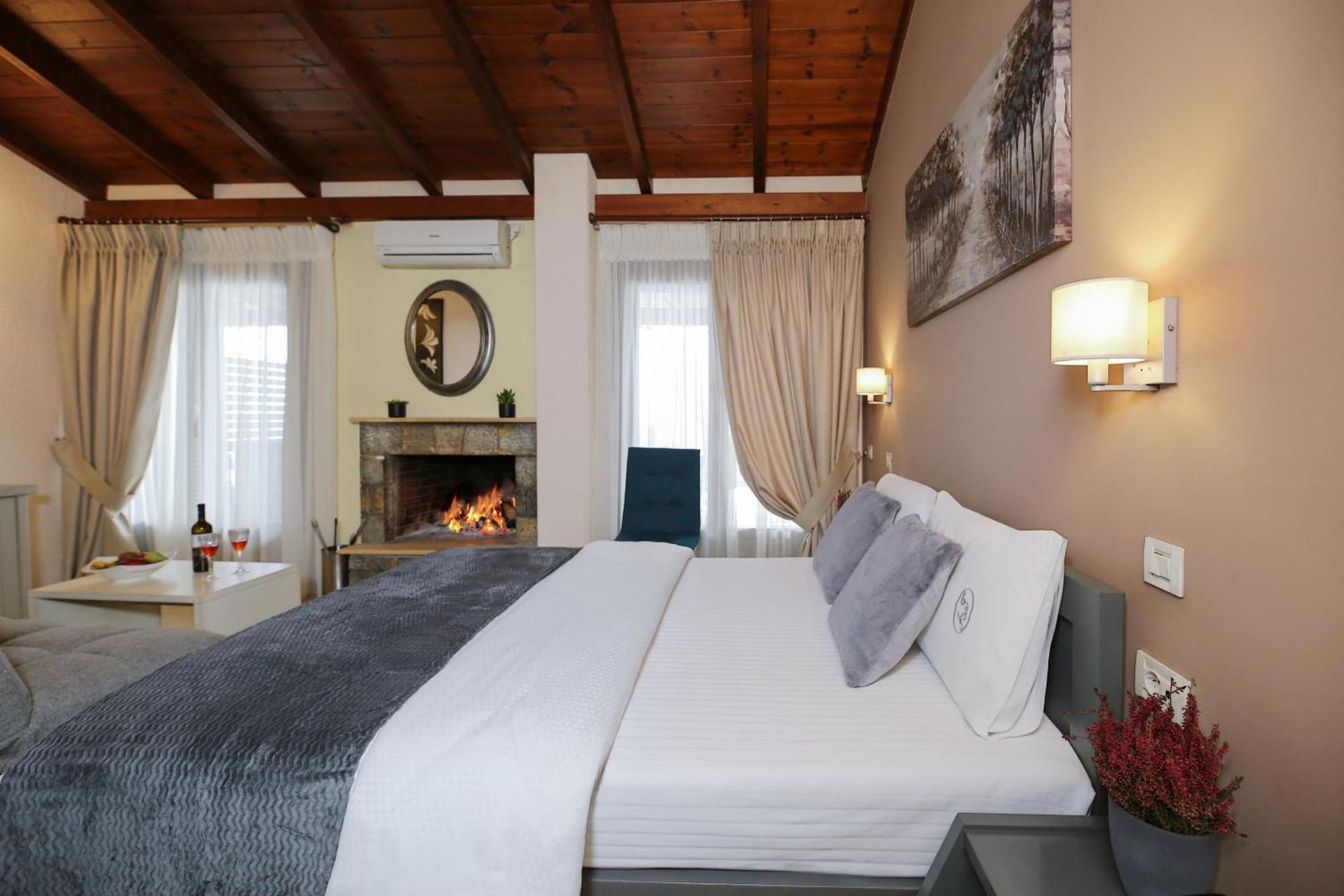 Asimina Guesthouse, Eptalofos Parnassos Bagian luar foto